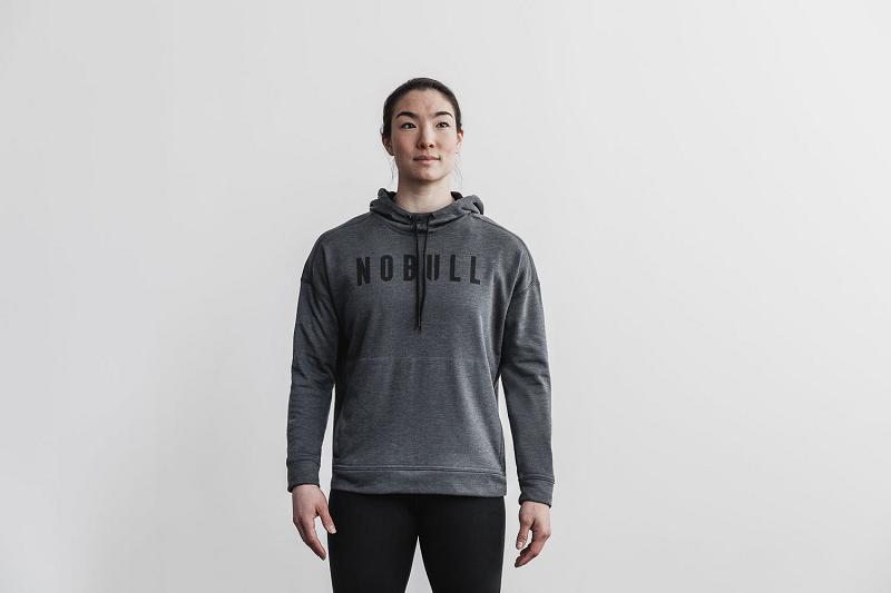 Women's Nobull WoHoodie Hoodie Dark / Grey | SG J3144P